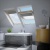 Среднеповоротные пластиковые окна Fakro PTP U3 55*98